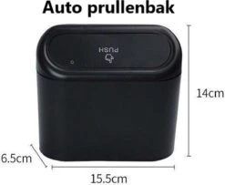 Auto Prullenbak Incl. één Vuilniszak - Vuilnisbak - Auto Prullenbak Met Plastic Zakje - Mini Prullenbak - Autoprullenbak - Draagbare Voertuig Prullenbak - Auto Accessoires -Auto-Onderdelen 1200x988 5