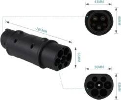 Merkloos Type 2 Naar Type 1 Verloopstekker Elektrische Auto 32 Ampère 8 Merkloos Type 2 Naar Type 1 Verloopstekker Elektrische Auto 32 Ampère -Auto-Onderdelen 1200x996 1