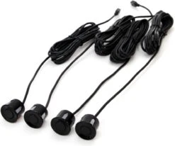 Parkeerhulp / Parkeersensoren Met Geluid (4 Zwarte Sensoren) -Auto-Onderdelen 1200x999 1