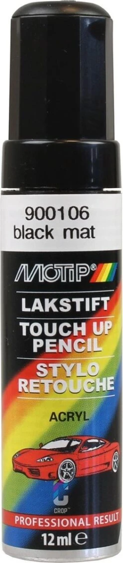 Motip 900106 - Auto Lakstift - Mat Zwart - 12 Ml 12 Motip 900106 - Auto Lakstift - Mat Zwart - 12 Ml -Auto-Onderdelen 262x1200