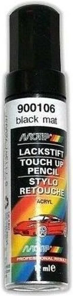 Motip 900106 - Auto Lakstift - Mat Zwart - 12 Ml 15 Motip 900106 - Auto Lakstift - Mat Zwart - 12 Ml -Auto-Onderdelen 298x1200 2