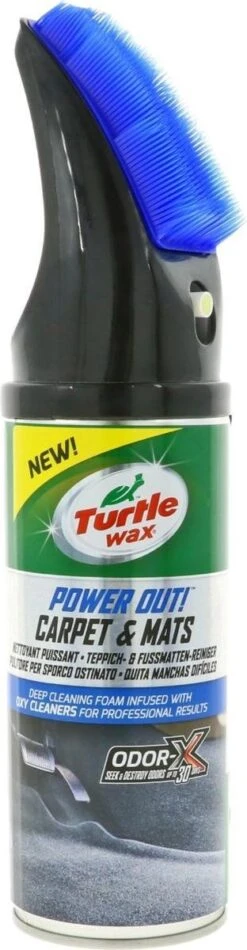Turtle Wax - Power Out Carpets & Mats - Schoonmaakmiddel Interieur Auto - Bekledingsreiniger - Tapijten En Vloermatten - 400ml -Auto-Onderdelen 312x1200 2