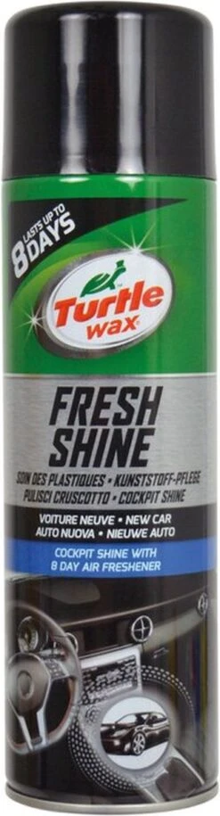 Turtle Wax 52863 GL Fresh Shine New Car 500ml | Kunststof Reiniger Auto | Interieurreiniger