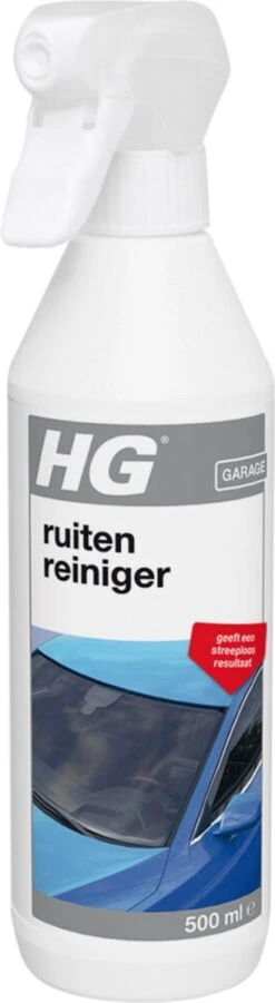 HG Ruitenreiniger - 500ml - Streeploos Schoon - Geschikt Voor Buiten- En Binnenzijde -Auto-Onderdelen 329x1200