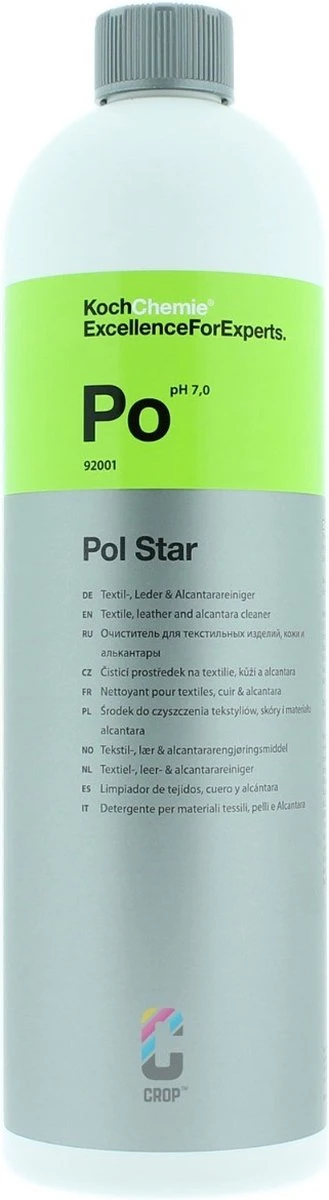 Koch Chemie Pol Star | Textiel En Alcantara Reiniger -1000 Ml 3 Koch Chemie Pol Star | Textiel En Alcantara Reiniger -1000 Ml