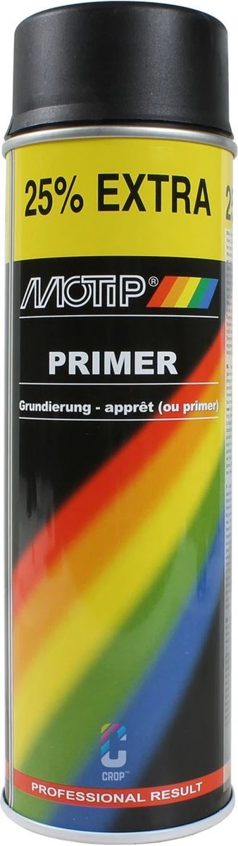 Motip 4052 Metaalprimer Zwart - 500ml 5 Motip 4052 Metaalprimer Zwart - 500ml - Afbeelding 3