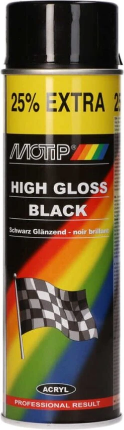 MoTip Hoogglans Zwart Spuitbus 500ml -Auto-Onderdelen 346x1200 1