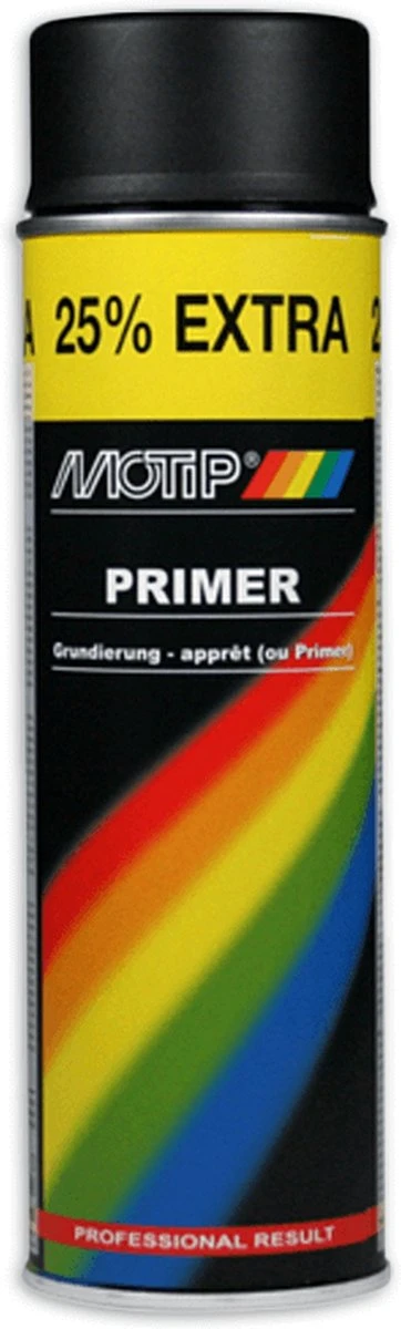 Motip 4052 Metaalprimer Zwart - 500ml 6 Motip 4052 Metaalprimer Zwart - 500ml - Afbeelding 4