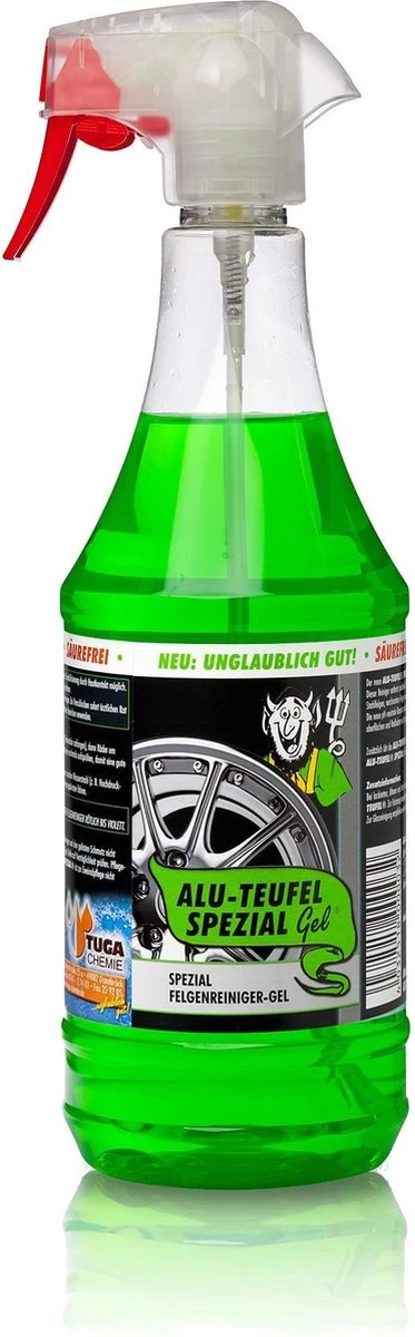 Alu-Teufel Spezial Velgenreiniger - Groen - 1000ml - Testwinnaar! -D4 3 Alu-Teufel Spezial Velgenreiniger - Groen - 1000ml - Testwinnaar! -D4