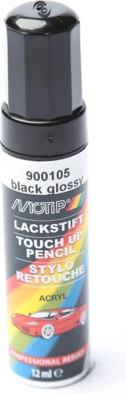 MoTip Lakstift Zwart Hoogglans 12ml