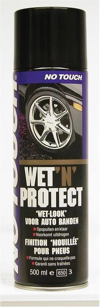 No Touch Wet 'N Protect Bandenzwart 7 No Touch Wet 'N Protect Bandenzwart - Afbeelding 5