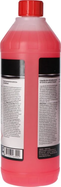 Protecton Koelvloeistof Auto G12/G12+ | 1 Liter | Beschermt Tegen Corrosie, Oververhitting En Vorst 16 Protecton Koelvloeistof Auto G12/G12+ | 1 Liter | Beschermt Tegen Corrosie, Oververhitting En Vorst -Auto-Onderdelen 395x1200 1