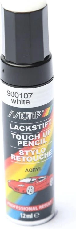 Motip 900107 - Auto Lakstift - Wit - 12 Ml