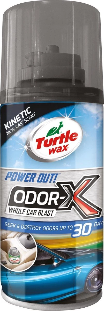 Turtle Wax 53112 Power Out Odor-X Whole Car Blast - New Car 100ml 3 Turtle Wax 53112 Power Out Odor-X Whole Car Blast - New Car 100ml