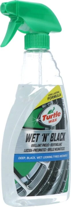 Turtle Wax 52877 GL Wet N Black 500ml - Bandenglans Bandenzwart Tireshine -Auto-Onderdelen 414x1200 1