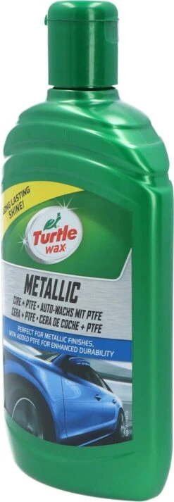 Turtle Wax Metallic Car Wax + PTFE - Autowas Autowax Autopoets -Auto-Onderdelen 416x1200