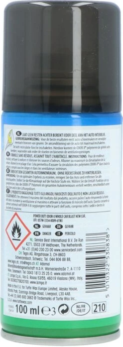 Turtle Wax 53112 Power Out Odor-X Whole Car Blast - New Car 100ml 11 Turtle Wax 53112 Power Out Odor-X Whole Car Blast - New Car 100ml -Auto-Onderdelen 425x1200 2