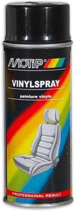 MoTip Vinyl Spray 400ml - ZWART