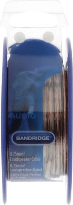 Bandridge - Luidspreker Kabel - Transparant - 10 Meter -Auto-Onderdelen 432x1200