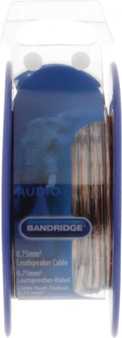 Bandridge - Luidspreker Kabel - Transparant - 10 Meter -Auto-Onderdelen 434x1200
