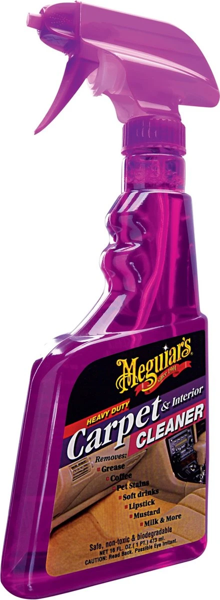 Meguiars G9416 Carpet And Interior Cleaner 473ml 5 Meguiars G9416 Carpet And Interior Cleaner 473ml - Afbeelding 3