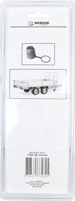 Benson Trekhaakdop - Met Ring - Kunststof - Zwart 10 Benson Trekhaakdop - Met Ring - Kunststof - Zwart -Auto-Onderdelen 448x1200