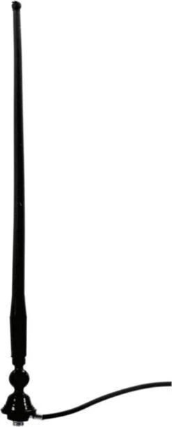 Carpoint - Antenne 16v - Antenne Auto - Autoantenne - 33 CM - Rubber Zwart