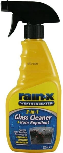 Rain-X 2-in-1 Glass Cleaner + Rain Repellent -Auto-Onderdelen 494x1200 1