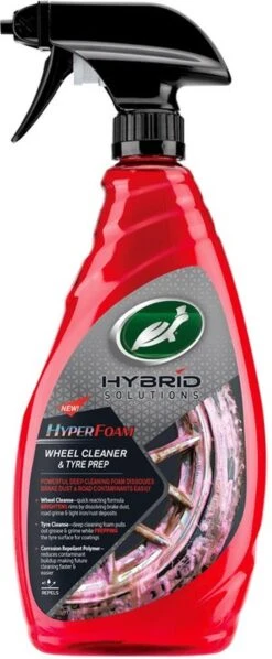 Turtle Wax Hybrid Solutions HyperFoam Wheel & Tyre Cleaner - Bandenreiniger - Velgenreiniger - 680ml