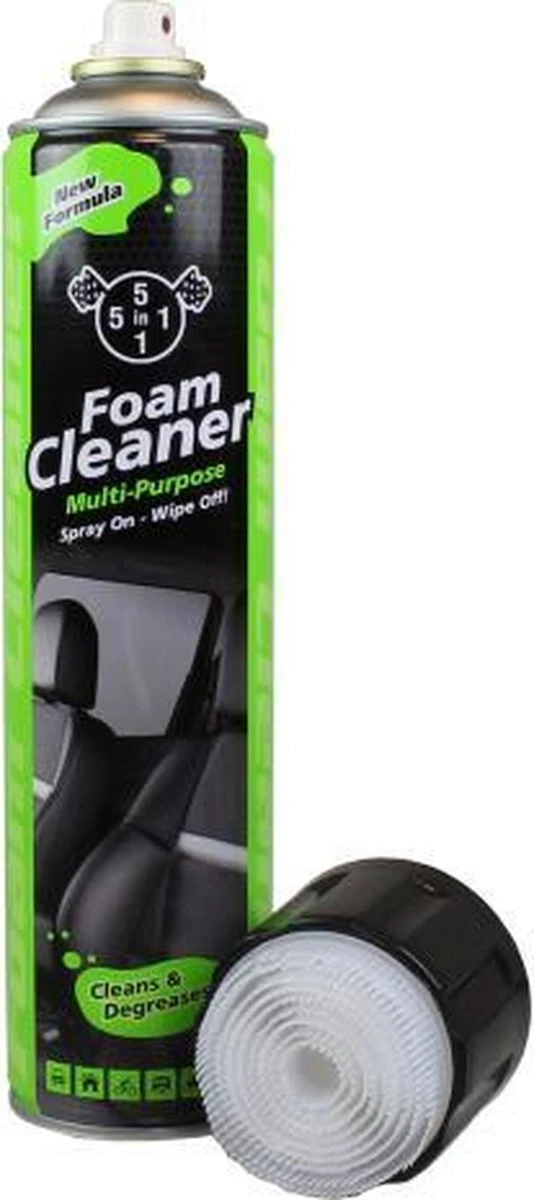 5in1 Foam Cleaner - Allesreiniger Met Geïntegreerde Borstel 4 5in1 Foam Cleaner - Allesreiniger Met Geïntegreerde Borstel - Afbeelding 2