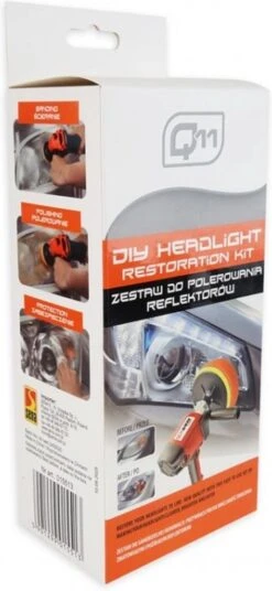 Koplamp Polijst Set - Koplamp Herstel Kit Voor 2 Koplampen | Repareer Vale Koplampen - Koplamp Renovatie - Restauratie -Auto-Onderdelen 553x1200