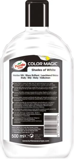 Turtle Wax 52712 Color Magic Bright White Wax - 500ml - Wit 20 Turtle Wax 52712 Color Magic Bright White Wax - 500ml - Wit -Auto-Onderdelen 557x1200 4