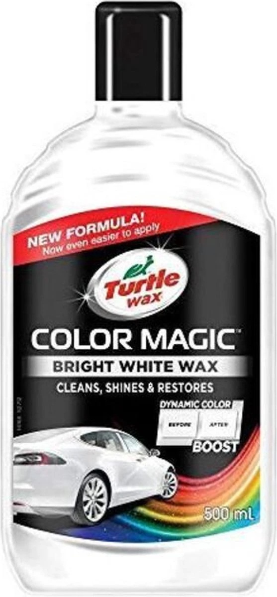 Turtle Wax 52712 Color Magic Bright White Wax - 500ml - Wit 12 Turtle Wax 52712 Color Magic Bright White Wax - 500ml - Wit - Afbeelding 10