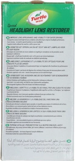 Turtle Wax Speed Headlight Kit 18 Turtle Wax Speed Headlight Kit -Auto-Onderdelen 562x1200