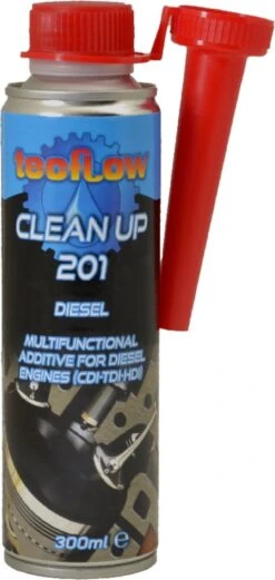 Tecflow Clean Up 201 Diesel Cleaner- Onderhoud Injector, Roetfilter, Kleppen, Turbo, Brandstof Systeem Reiniger -Auto-Onderdelen 569x1200 1
