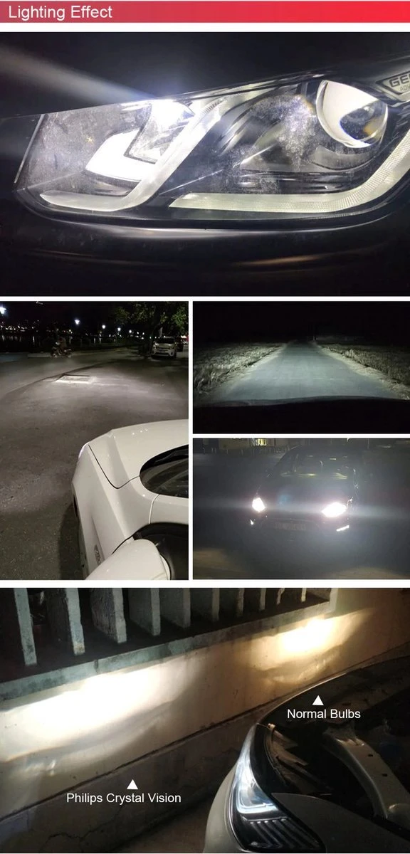 H7 55 Watt Philips Crystal Vision Lampen 12V – Wit Licht 4300K – Xenon Look – LED Look – Hoge Lichtopbrengst – Lange Levensduur – H7 55w Autolampen – Koplampen – Kleur Wit – H.O.D. Halogeen Origineel Philips Lampen – 2 Stuks – Gratis W5W Stadslichten 9 H7 55 Watt Philips Crystal Vision Lampen 12V – Wit Licht 4300K – Xenon Look – LED Look – Hoge Lichtopbrengst – Lange Levensduur – H7 55w Autolampen – Koplampen – Kleur Wit – H.O.D. Halogeen Origineel Philips Lampen – 2 Stuks – Gratis W5W Stadslichten - Afbeelding 7