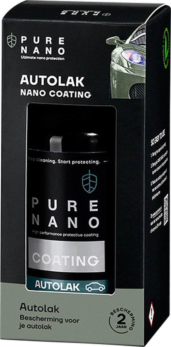 PURE NANO Autolak Coating - 2 Jaar Vuilafstotend - Glansherstel - 250 Ml 7 PURE NANO Autolak Coating - 2 Jaar Vuilafstotend - Glansherstel - 250 Ml - Afbeelding 5