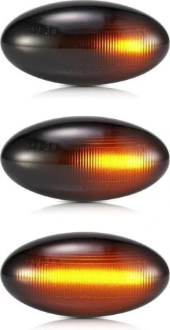 Merkloos LED Dynamic Zijknipperlichten Voor Peugeot 107 206 307 407 607 1007 Partner Expert / 632574 - 632570 / Smoke - Zwart 10 Merkloos LED Dynamic Zijknipperlichten Voor Peugeot 107 206 307 407 607 1007 Partner Expert / 632574 - 632570 / Smoke - Zwart -Auto-Onderdelen 619x1200 2