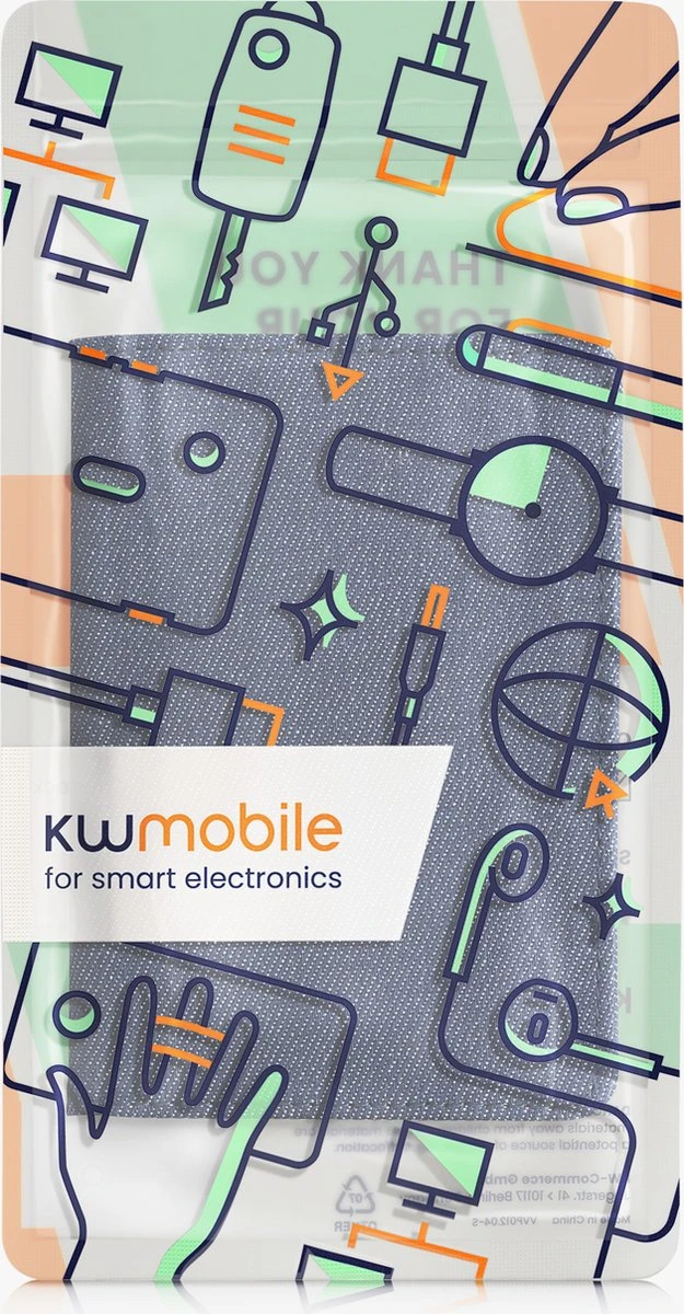 Kwmobile Hoesje Voor Kentekenbewijs En Rijbewijs - Map Autopapieren Voor In Het Dashboardkastje - Denim 4 Kwmobile Hoesje Voor Kentekenbewijs En Rijbewijs - Map Autopapieren Voor In Het Dashboardkastje - Denim - Afbeelding 2