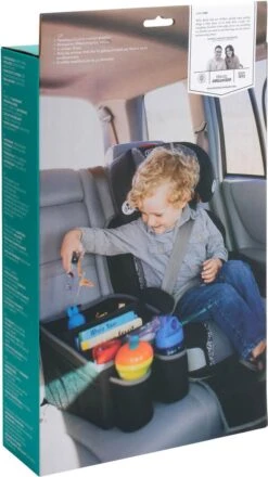 Prince Lionheart ReisOrganizer | Auto-organizer | Geïsoleerde Bekerhouders | 2 Flessenhouders | 2 Karabijnhaken - Zwart -Auto-Onderdelen 674x1200 5