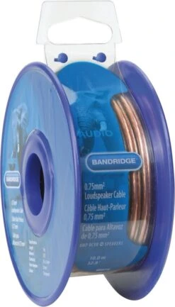 Bandridge - Luidspreker Kabel - Transparant - 10 Meter -Auto-Onderdelen 684x1200