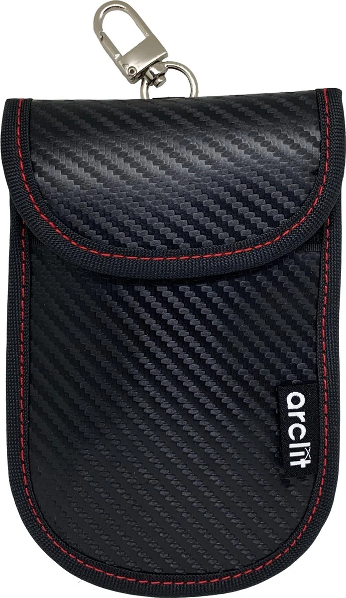 Arclit® | 2x Autosleutel RFID Anti-Diefstal Beschermhoes + 2x RFID Kaarthouders | 2Pack | Keyless Entry Beveiliging Hoesje | Signaal Blokkerende Beschermhoes | Voordeelverpakking | Carbon | Maat M 5 Arclit® | 2x Autosleutel RFID Anti-Diefstal Beschermhoes + 2x RFID Kaarthouders | 2Pack | Keyless Entry Beveiliging Hoesje | Signaal Blokkerende Beschermhoes | Voordeelverpakking | Carbon | Maat M - Afbeelding 3