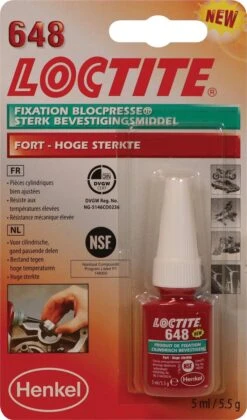 Loctite 232668 Borgmiddel Hoge Sterkte - 5 ML - Groen -Auto-Onderdelen 706x1200
