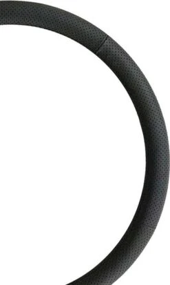 Car Plus Stuurhoes Luxe Universeel Leer Zwart 37-39 Cm 5 Car Plus Stuurhoes Luxe Universeel Leer Zwart 37-39 Cm -Auto-Onderdelen 717x1200 4