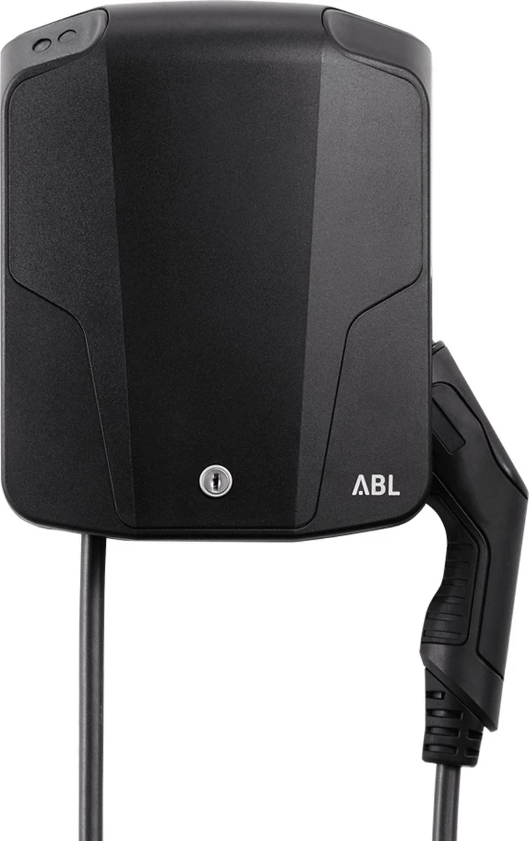 ABL EMobility Laadstation | 11 KW | Zwart | 6 Meter Vaste Kabel | Type 2 Stekker | BlueJack 3 ABL EMobility Laadstation | 11 KW | Zwart | 6 Meter Vaste Kabel | Type 2 Stekker | BlueJack