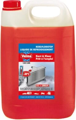 Valma Koelvloeistof 5 Liter G12+Longlife-30°C Coolant -Auto-Onderdelen 765x1200
