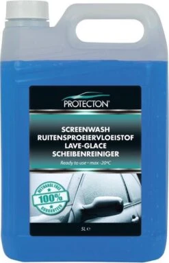 Protecton Ruitensproeiervloeistof - Antivries Ruitenvloeistof -20°C - Kant & Klaar - 5 Liter