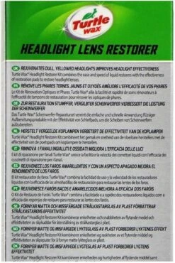 Turtle Wax TW 51768 Headlight Restorer Kit 17 Turtle Wax TW 51768 Headlight Restorer Kit -Auto-Onderdelen 802x1200