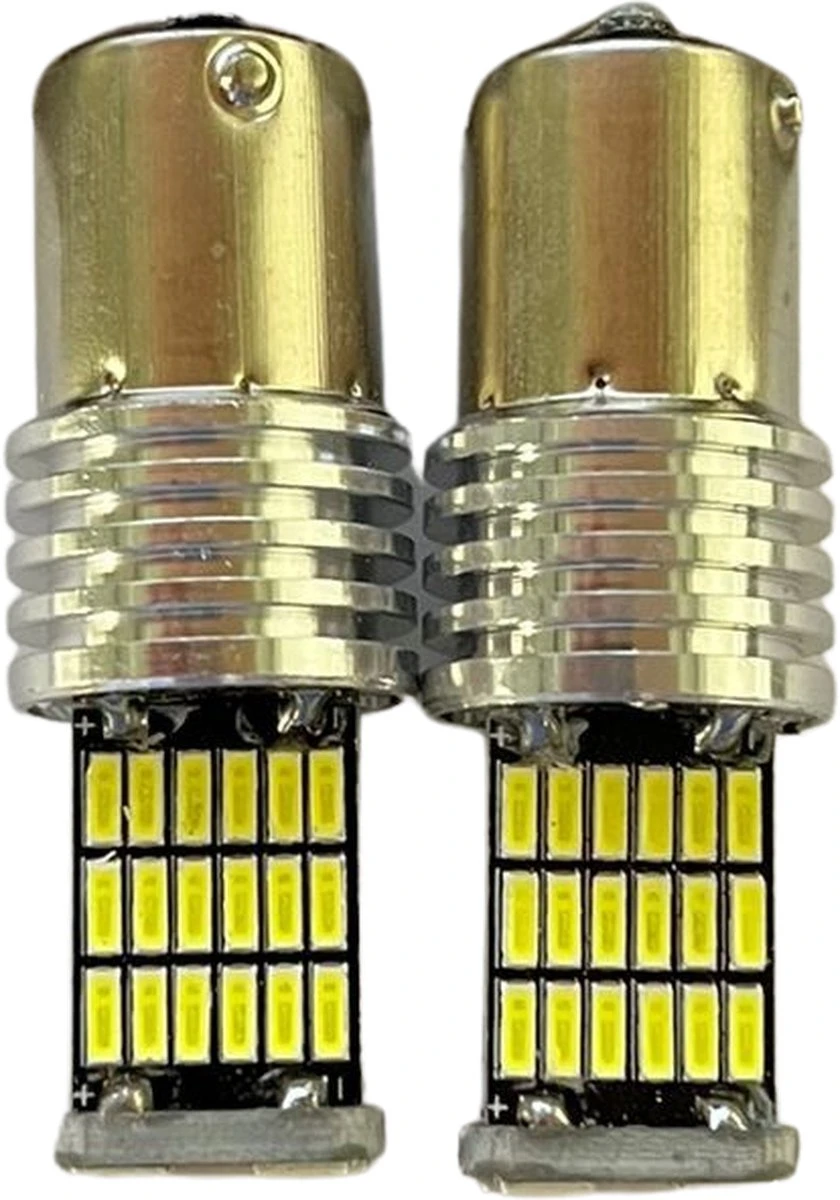 XEOD Lampen Set – P21W 1156 LED – 6000K Wit Licht Canbus – 2 Stuks 3 XEOD Lampen Set – P21W 1156 LED – 6000K Wit Licht Canbus – 2 Stuks