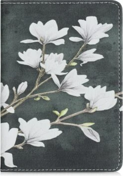 Kwmobile Hoes Voor Kentekenbewijs En Rijbewijs - Omslag Met Pasjeshouder In Taupe / Wit / Donkergrijs - Imitatieleer - Magnolia Design -Auto-Onderdelen 840x1200 7